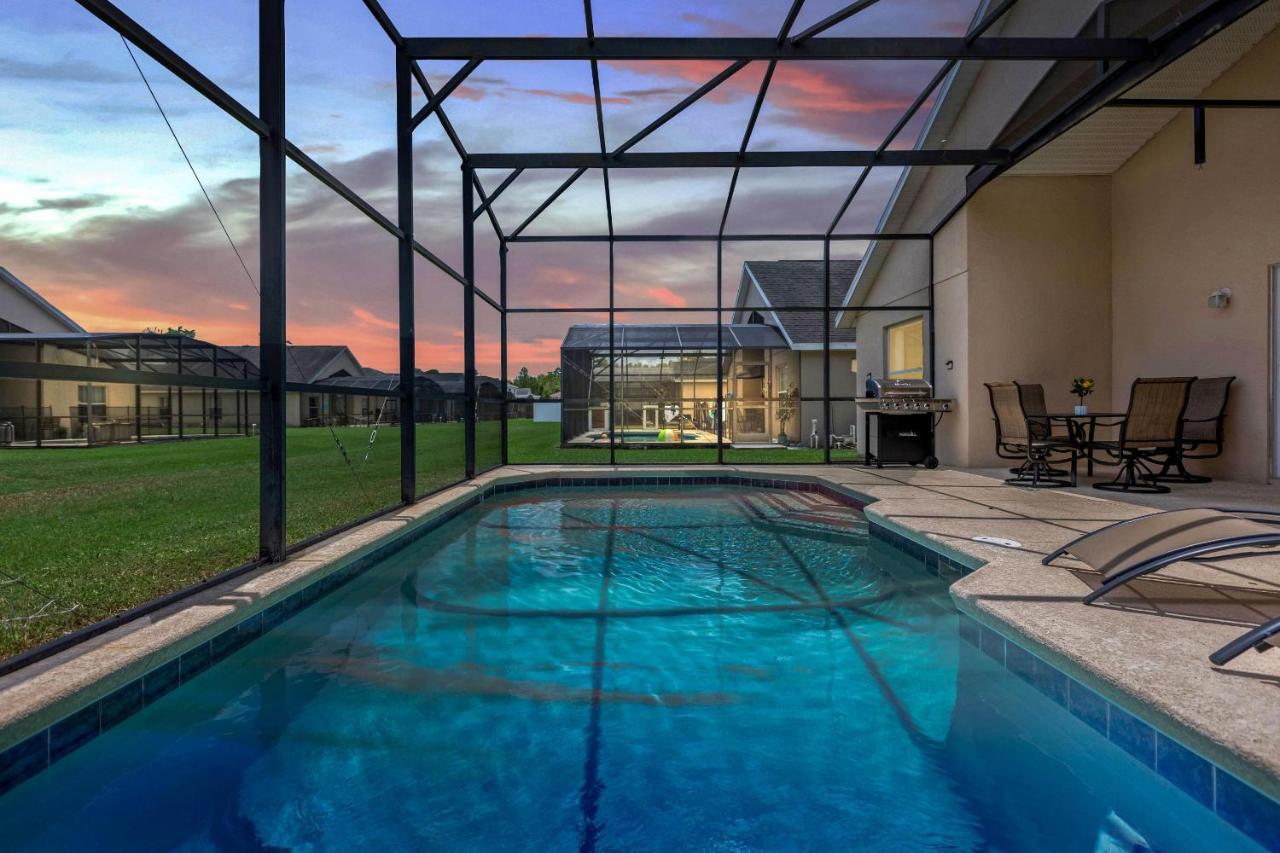 Glamorous House In Disney Area Heatable Private Pool Киссимми Экстерьер фото